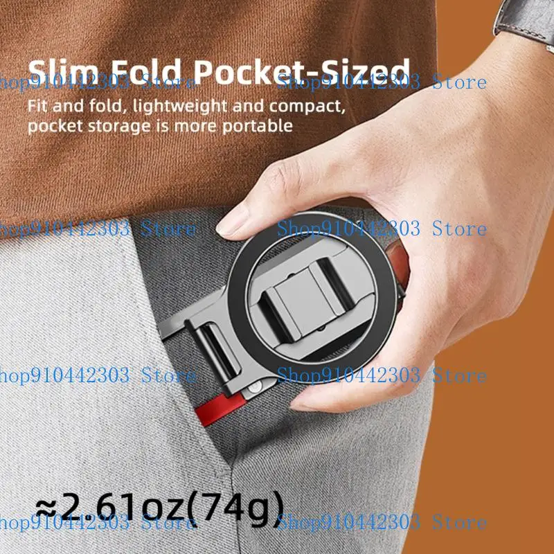 Portable Magnetic Phone Mount Foldable Carabiner Clip Adjustable Angle Strong Aluminum Mobile Brackets for Phone Use
Portable Magnetic Phone Mount Foldable Carabiner Clip Adjustable Angle Strong Aluminum Mobile Brackets for Phone Use