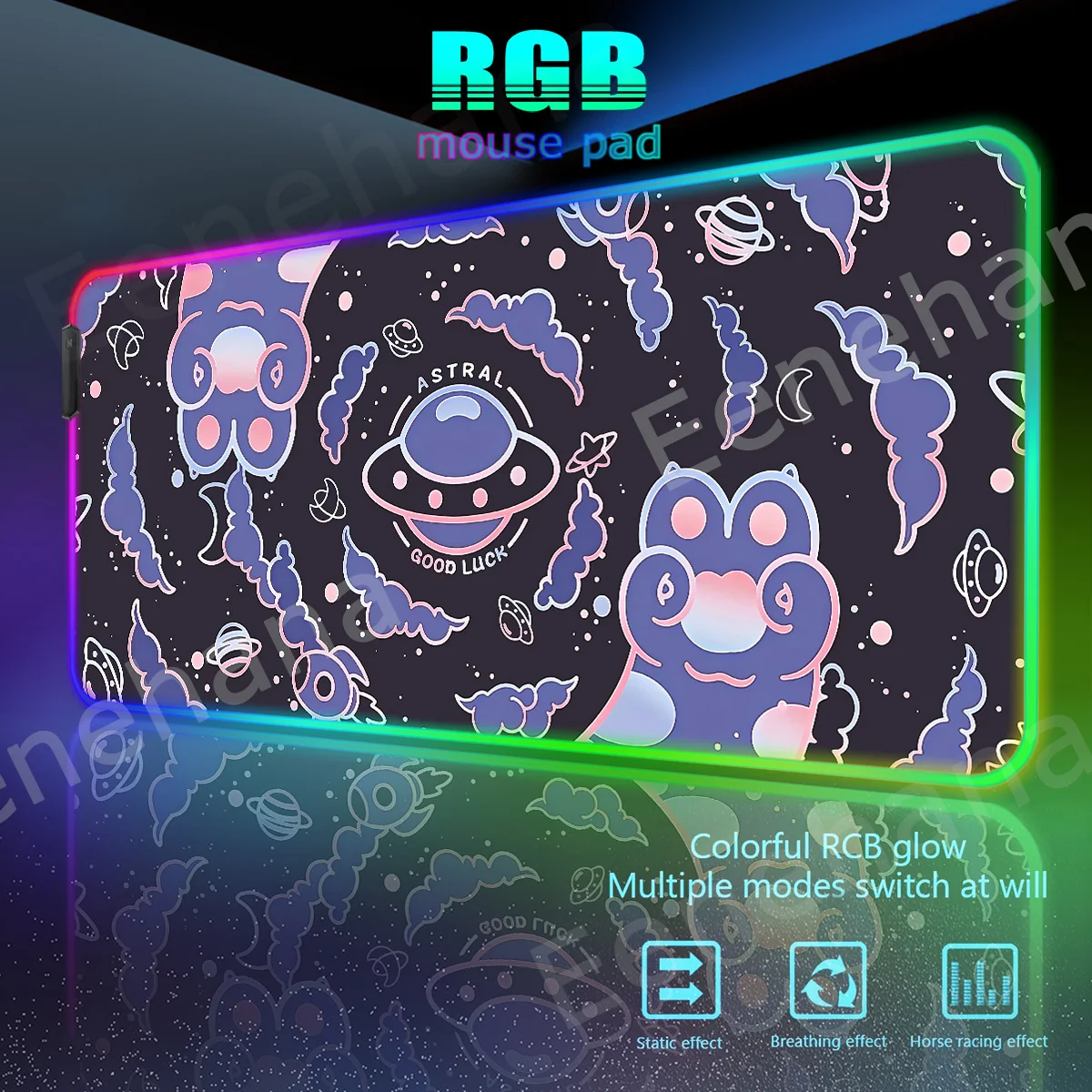 RGB Kawaii Art Cat's Paw Mouse Pad HD Large PC Gaming Desk Mat Accessories Clouds LED Emit Light Computer Keyboard Extended Pad
RGB Kawaii Art Cat's Paw Mouse Pad HD Large PC Gaming Desk Mat Accessories Clouds LED Emit Light Computer Keyboard Extended Pad