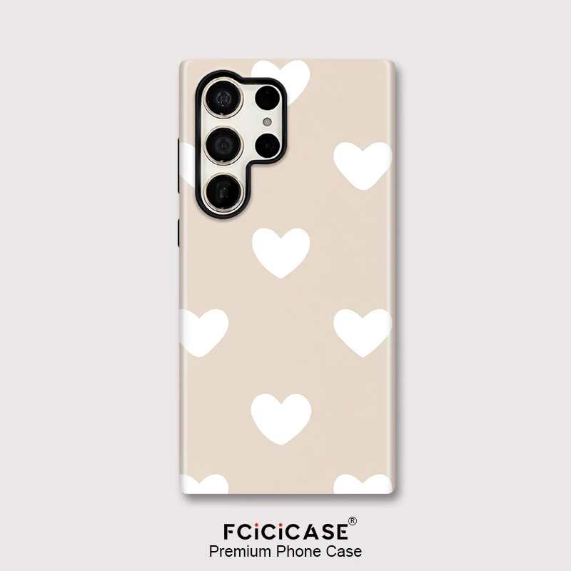 Fcicicase Love Heart Pattern Phone Case For Samsung Galaxy S26 Ultra S26 Plus S26 Edge Dual Layer Shockproof Cover Matte Funda
Fcicicase Love Heart Pattern Phone Case For Samsung Galaxy S26 Ultra S26 Plus S26 Edge Dual Layer Shockproof Cover Matte Funda