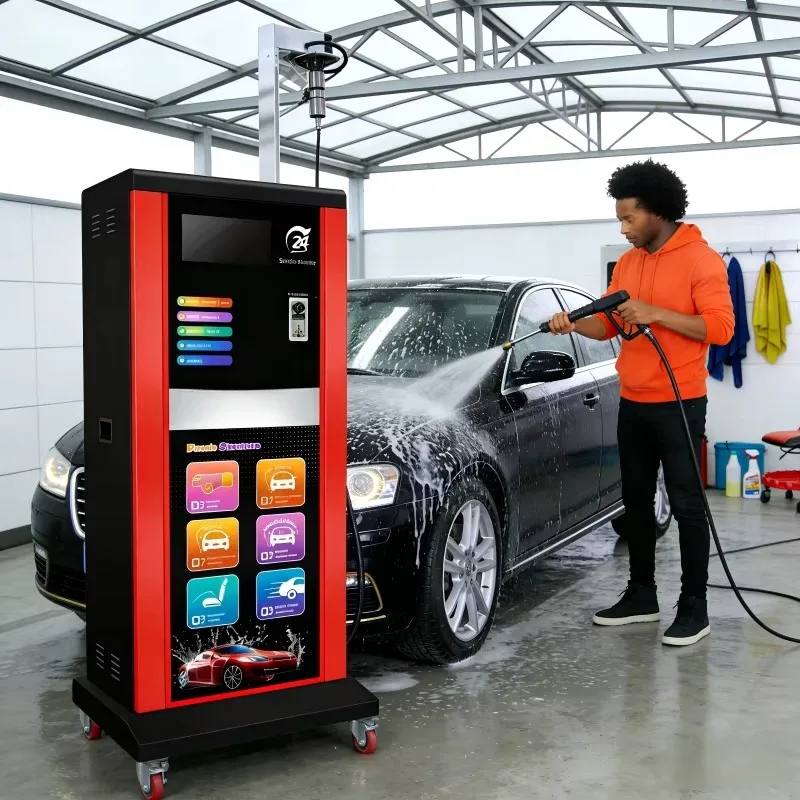 Custom 24H Auto Car Wash Machine Electric High Pressure Car Wash Machine Self Service Car Cleaning Steam Machine Washing Station
Custom 24H Auto Car Wash Machine Electric High Pressure Car Wash Machine Self Service Car Cleaning Steam Machine Washing Station