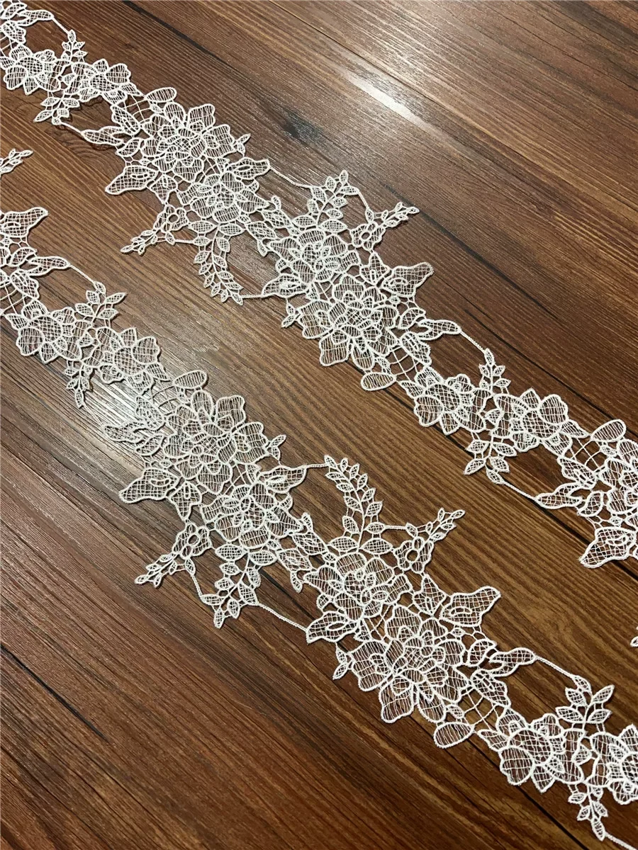 3yard Fish silk thread hollow irregular Lace Ribbon Handmade DIY veil,wedding dress accessories Lace trim
3yard Fish silk thread hollow irregular Lace Ribbon Handmade DIY veil,wedding dress accessories Lace trim