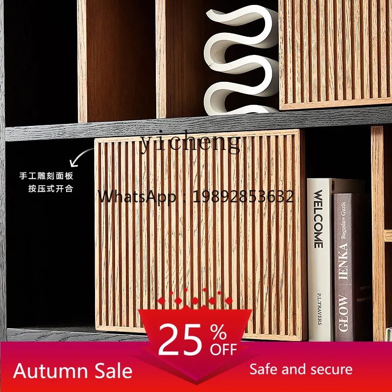 ZZ modern simple color matching bookcase creative solid wood display cabinet vertical cabinet medieval
ZZ modern simple color matching bookcase creative solid wood display cabinet vertical cabinet medieval