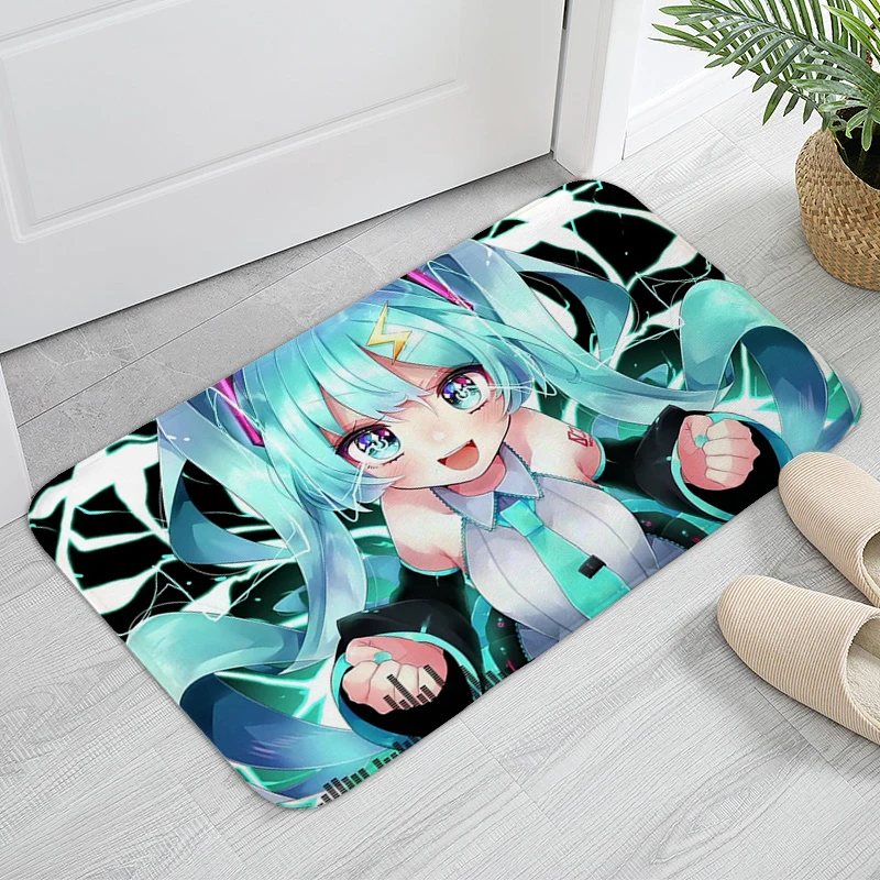 Bathroom Mat Hatsune Miku Balcony Bedroom Rug Hallway Entrance Door Doormat Room Floor Carpet for Kitchen Slip-resistant
Bathroom Mat Hatsune Miku Balcony Bedroom Rug Hallway Entrance Door Doormat Room Floor Carpet for Kitchen Slip-resistant