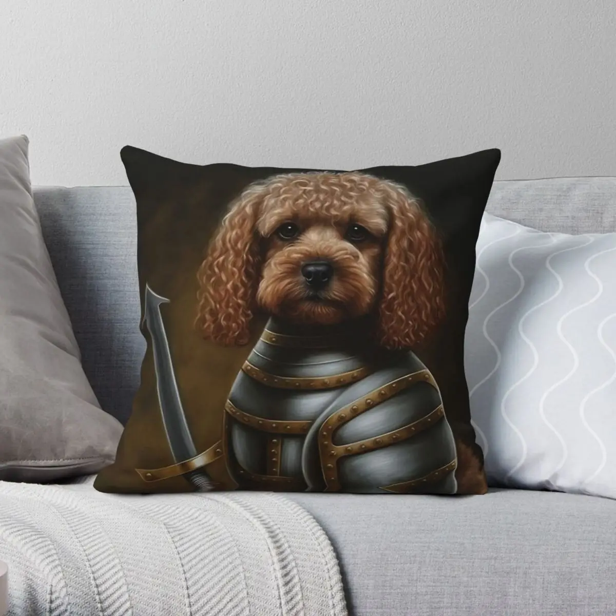 Cavapoo Dog Square Pillowcase Polyester Linen Velvet Creative Zip Decor Home Cushion Cover
Cavapoo Dog Square Pillowcase Polyester Linen Velvet Creative Zip Decor Home Cushion Cover