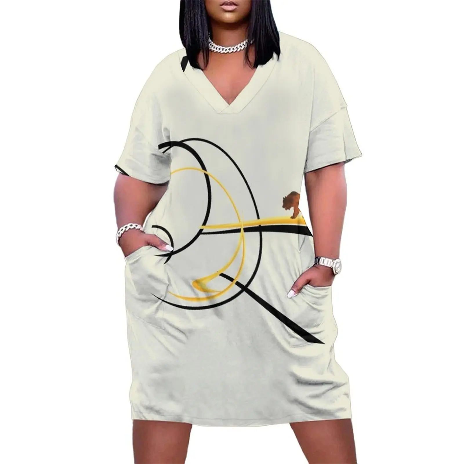 Storm Bear Walks Loose Pocket Dress beach dress dresses for official occasions dresses for woman 
Storm Bear Walks Loose Pocket Dress beach dress dresses for official occasions dresses for woman