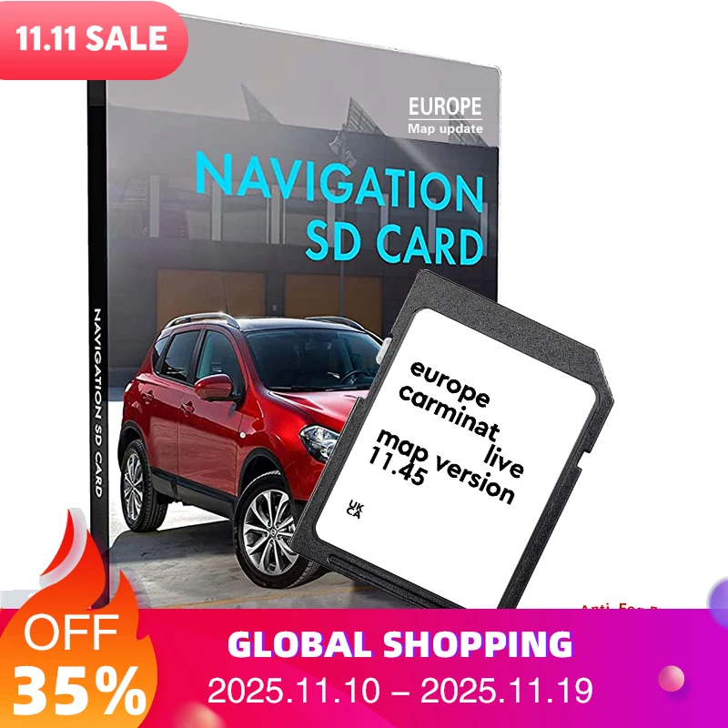 New for Renault Megane Clio Laguna Scenic Carminat Live 11.45 Navigation SD Card Version 2025 Update Europe Map Data 8201756572
New for Renault Megane Clio Laguna Scenic Carminat Live 11.45 Navigation SD Card Version 2025 Update Europe Map Data 8201756572