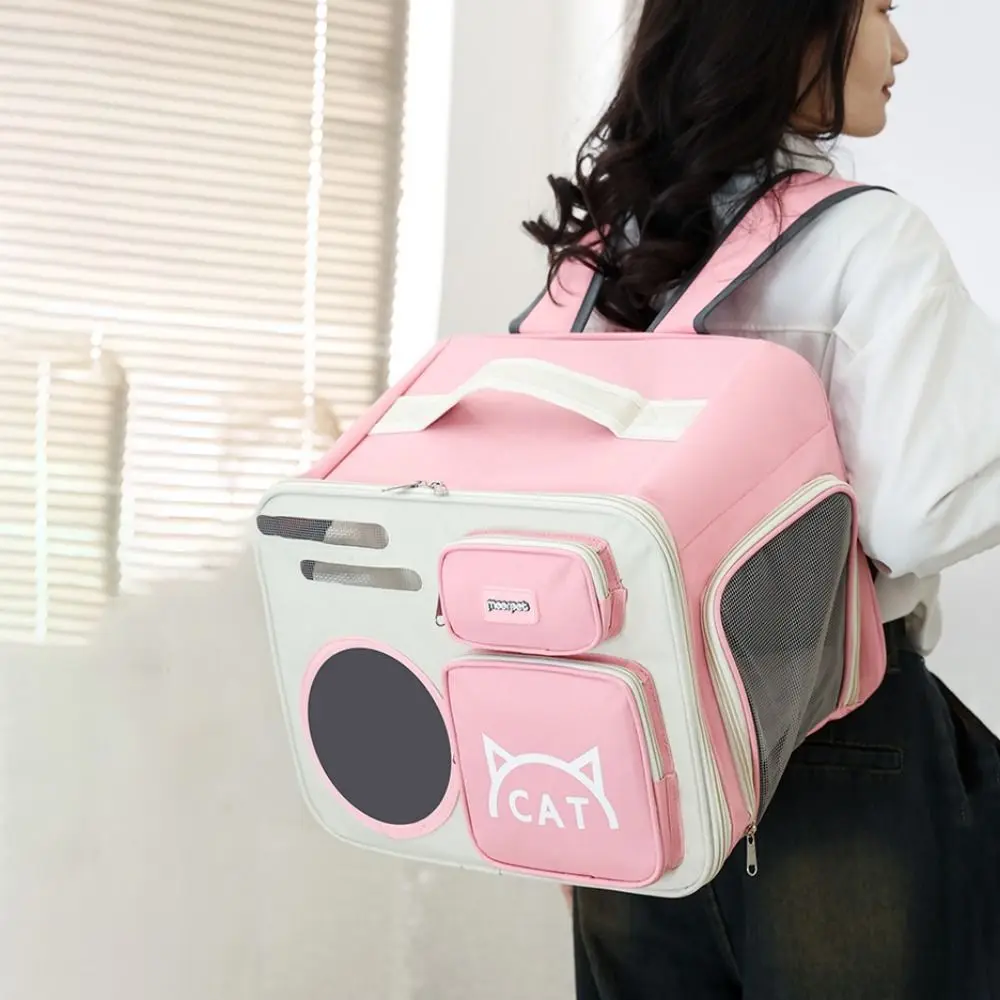 Portable Pet Carrier Backpack Breathable Large Capacity Travel Dog Bags Foldable Comfortable Cat Carrying Bag Pet Supplies
Portable Pet Carrier Backpack Breathable Large Capacity Travel Dog Bags Foldable Comfortable Cat Carrying Bag Pet Supplies