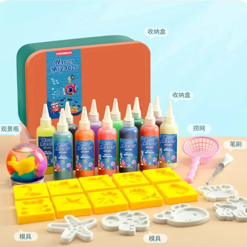 Hot DIY Luminous Fairy Magic Water Fairy Ocean Mould Children 3D Craft Set Water Fairy Gel Toy Set Educational Toys Kid Gifts
Hot DIY Luminous Fairy Magic Water Fairy Ocean Mould Children 3D Craft Set Water Fairy Gel Toy Set Educational Toys Kid Gifts