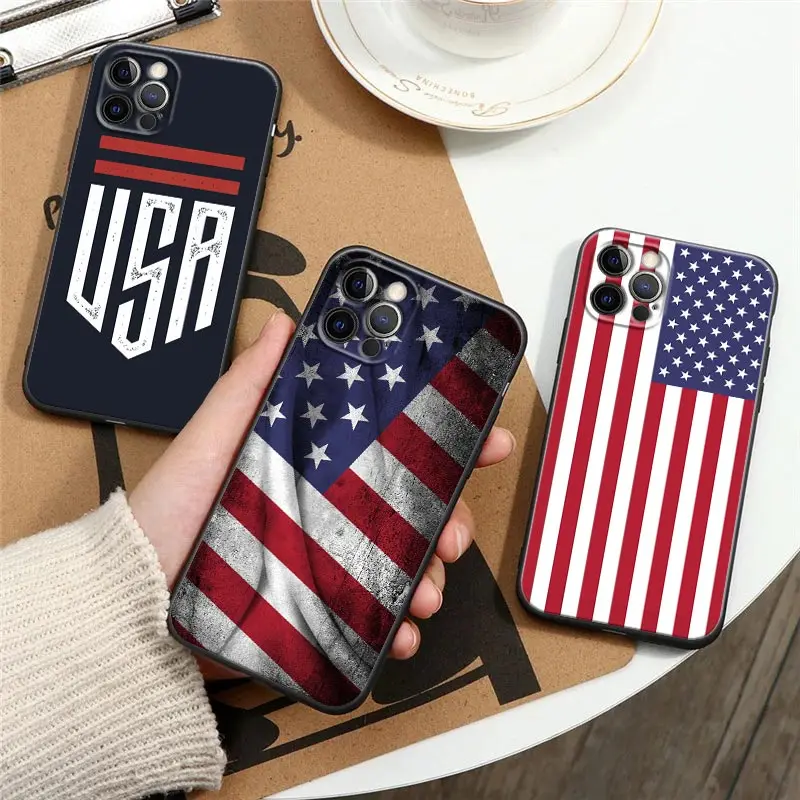 American USA Flag Five-pointed Star Phone Case For Apple iPhone 16 15 14 13 12 11 Pro Max XR XS Max 7 8 Plus SE2 Back Cover Case
American USA Flag Five-pointed Star Phone Case For Apple iPhone 16 15 14 13 12 11 Pro Max XR XS Max 7 8 Plus SE2 Back Cover Case