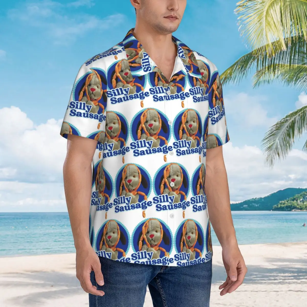 Sooty Sweep Silly Sausage Hawaiian Shirts Fashion Men Short Sleeve Shirt for Summer Beach Men's Lapel Tops
Sooty Sweep Silly Sausage Hawaiian Shirts Fashion Men Short Sleeve Shirt for Summer Beach Men's Lapel Tops