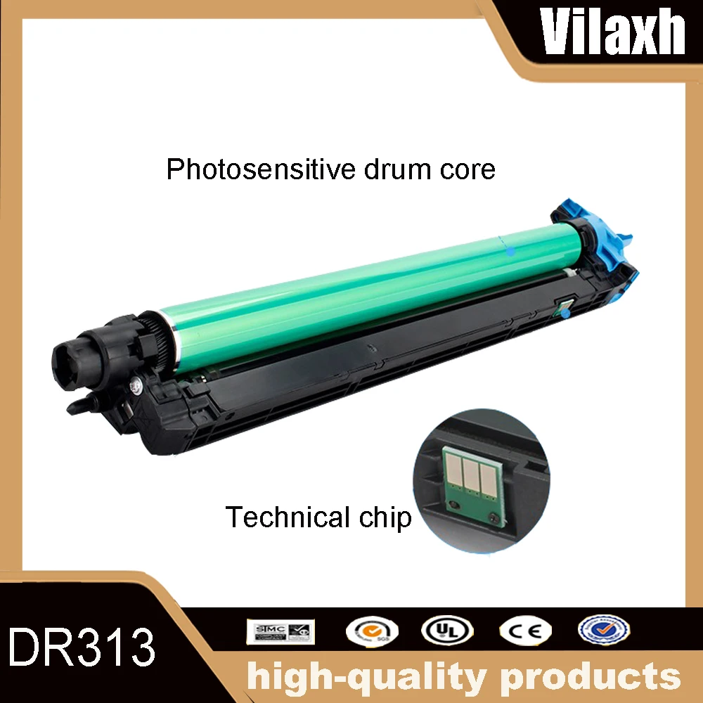 DR313K DR313 Drum Unit For KONICA MINOLTA Bizhub C258 C308 C368 C458 C558 C658 A7U40RD Black 120K A7U40TD CMY 90K
DR313K DR313 Drum Unit For KONICA MINOLTA Bizhub C258 C308 C368 C458 C558 C658 A7U40RD Black 120K A7U40TD CMY 90K
