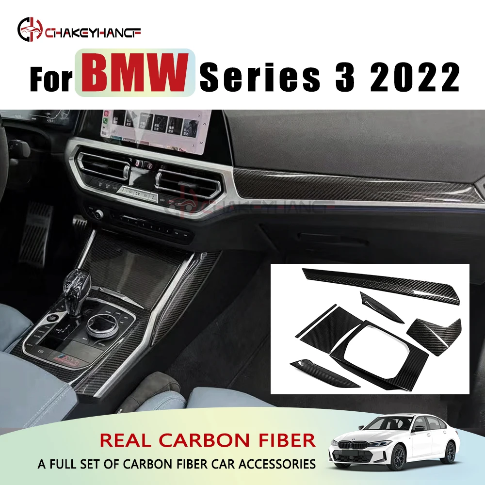 Dry Carbon Fiber Dashboard Cover Center Console Gear Panel Trim Interior Accessories For 2022-2024 BMW M2 G87 M3 G80 M4 G82
Dry Carbon Fiber Dashboard Cover Center Console Gear Panel Trim Interior Accessories For 2022-2024 BMW M2 G87 M3 G80 M4 G82
