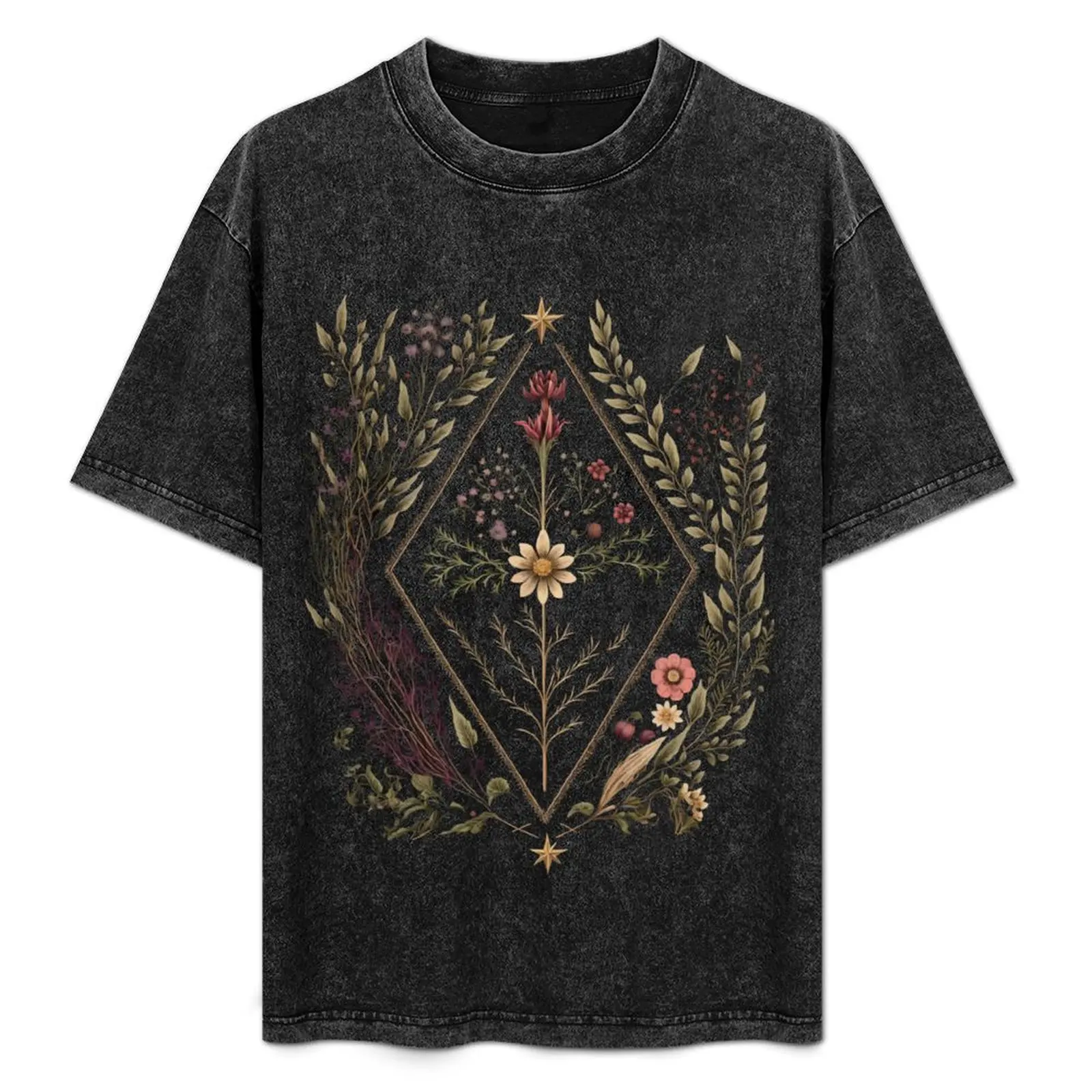 Sacred Geometry Wicca Wildflowers T-Shirt fashion shirts vintage anime shirt funny t shirts for men
Sacred Geometry Wicca Wildflowers T-Shirt fashion shirts vintage anime shirt funny t shirts for men