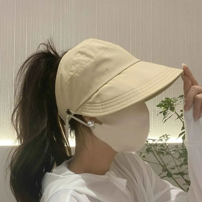 Summer Sunshade Fisherman Hat Women Girls Adjustable Solid Color Empty Top Hats Outdoor Casual Sports Hats Fashion Accessories
Summer Sunshade Fisherman Hat Women Girls Adjustable Solid Color Empty Top Hats Outdoor Casual Sports Hats Fashion Accessories