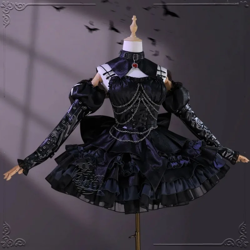 Rain Demon Tangtang Dress Anime Cosplay Ame-chan Devil Dres with Wings Wig Outfi Halloween Carnival Comic Role Play Uniform
Rain Demon Tangtang Dress Anime Cosplay Ame-chan Devil Dres with Wings Wig Outfi Halloween Carnival Comic Role Play Uniform