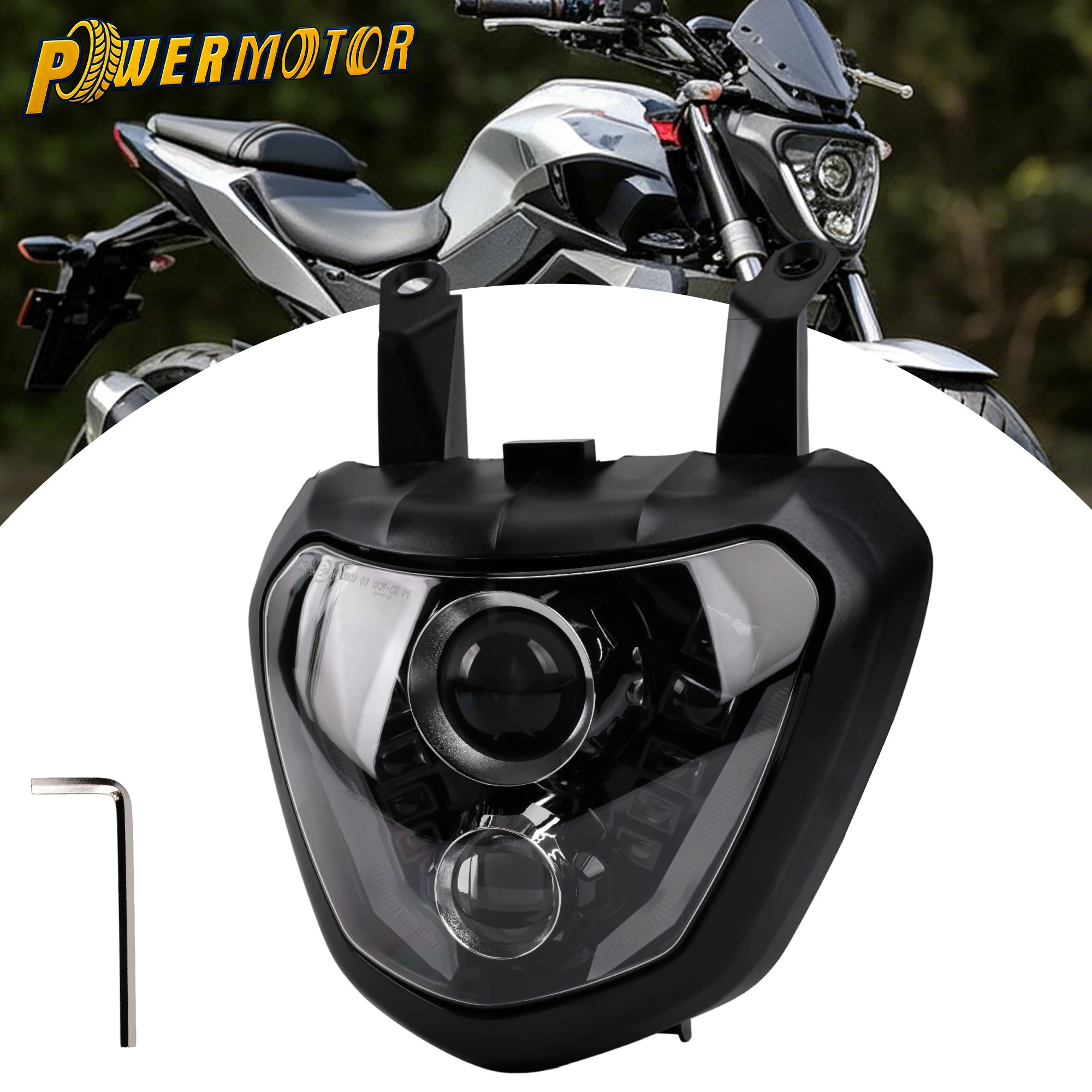 E24 Motorcycle LED Headlight For Yamaha MT-07 FZ-07 MT FZ 07 2014 2015 2016 2017 Headlamp High Low Beam DRL Headlamp Accessories
E24 Motorcycle LED Headlight For Yamaha MT-07 FZ-07 MT FZ 07 2014 2015 2016 2017 Headlamp High Low Beam DRL Headlamp Accessories