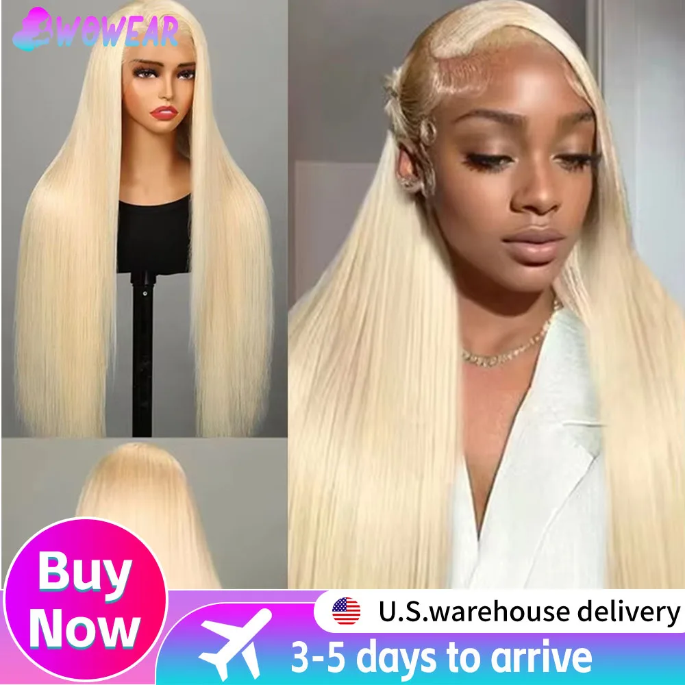38 Inch Bone Straight 613 Blonde 13x6 HD Lace Frontal Wigs Pre Plucked Brazilian Transparent Lace Front Human Hair For Women Hig
38 Inch Bone Straight 613 Blonde 13x6 HD Lace Frontal Wigs Pre Plucked Brazilian Transparent Lace Front Human Hair For Women Hig