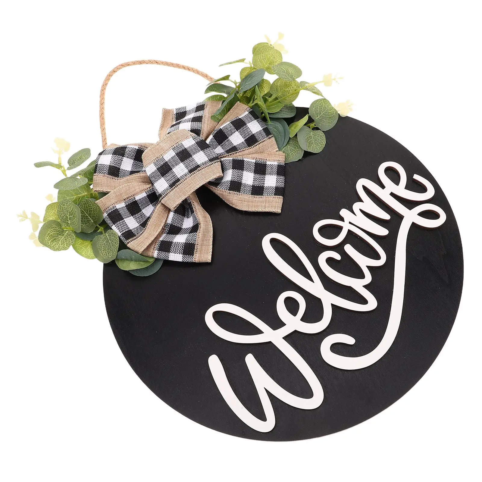 Front Door Welcome Sign Wreath Hanging Decoration Rustic Farmhouse Household Plastic Wall Decorations
Front Door Welcome Sign Wreath Hanging Decoration Rustic Farmhouse Household Plastic Wall Decorations