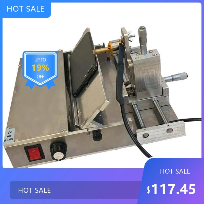 725Bevel Cutting Machine for Curved Screen Mobile Phone Disassembly Straight Face Grinding Bracket with Frame Sep
725Bevel Cutting Machine for Curved Screen Mobile Phone Disassembly Straight Face Grinding Bracket with Frame Sep