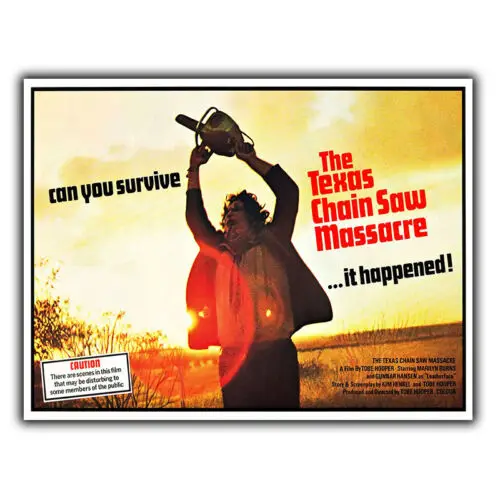 THE TEXAS CHAINSAW MASSACRE 1974 METAL SIGN WALL PLAQUE Film Movie Advert poster-Aluminum
THE TEXAS CHAINSAW MASSACRE 1974 METAL SIGN WALL PLAQUE Film Movie Advert poster-Aluminum