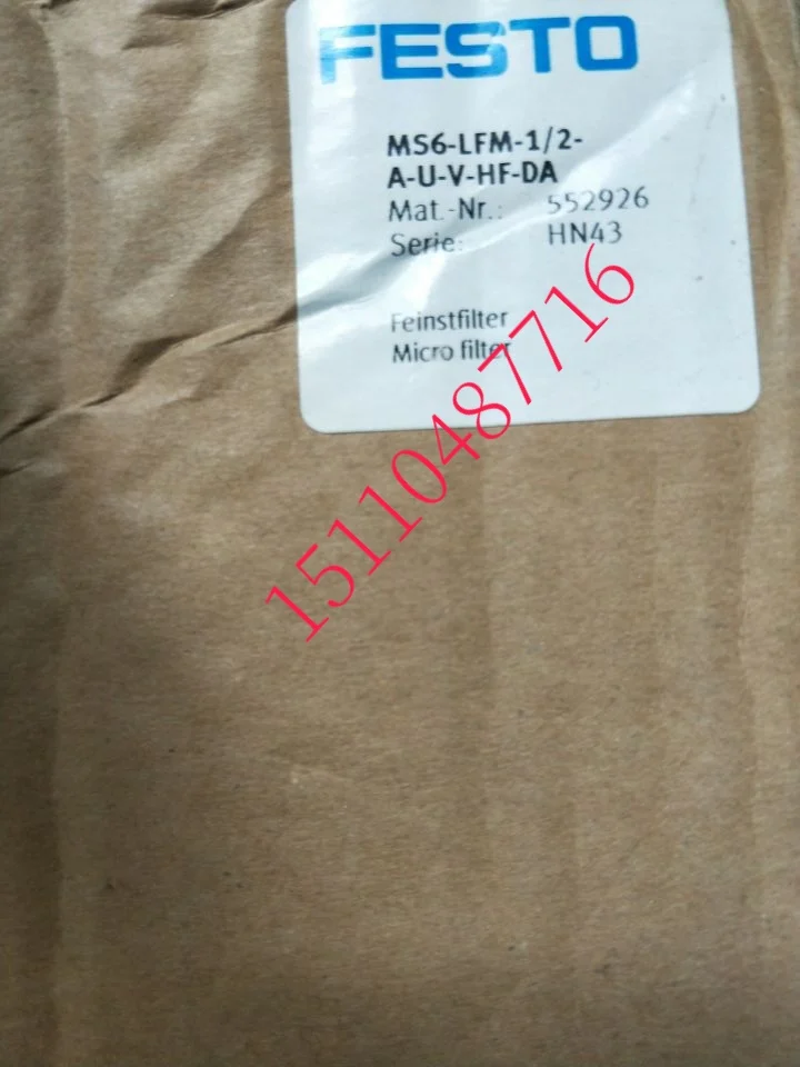 Festo FESTO MS6-EE-1/2-10V24-S-Z переключатель клапана 542603 оригинальная фотография
Festo FESTO MS6-EE-1/2-10V24-S-Z переключатель клапана 542603 оригинальная фотография