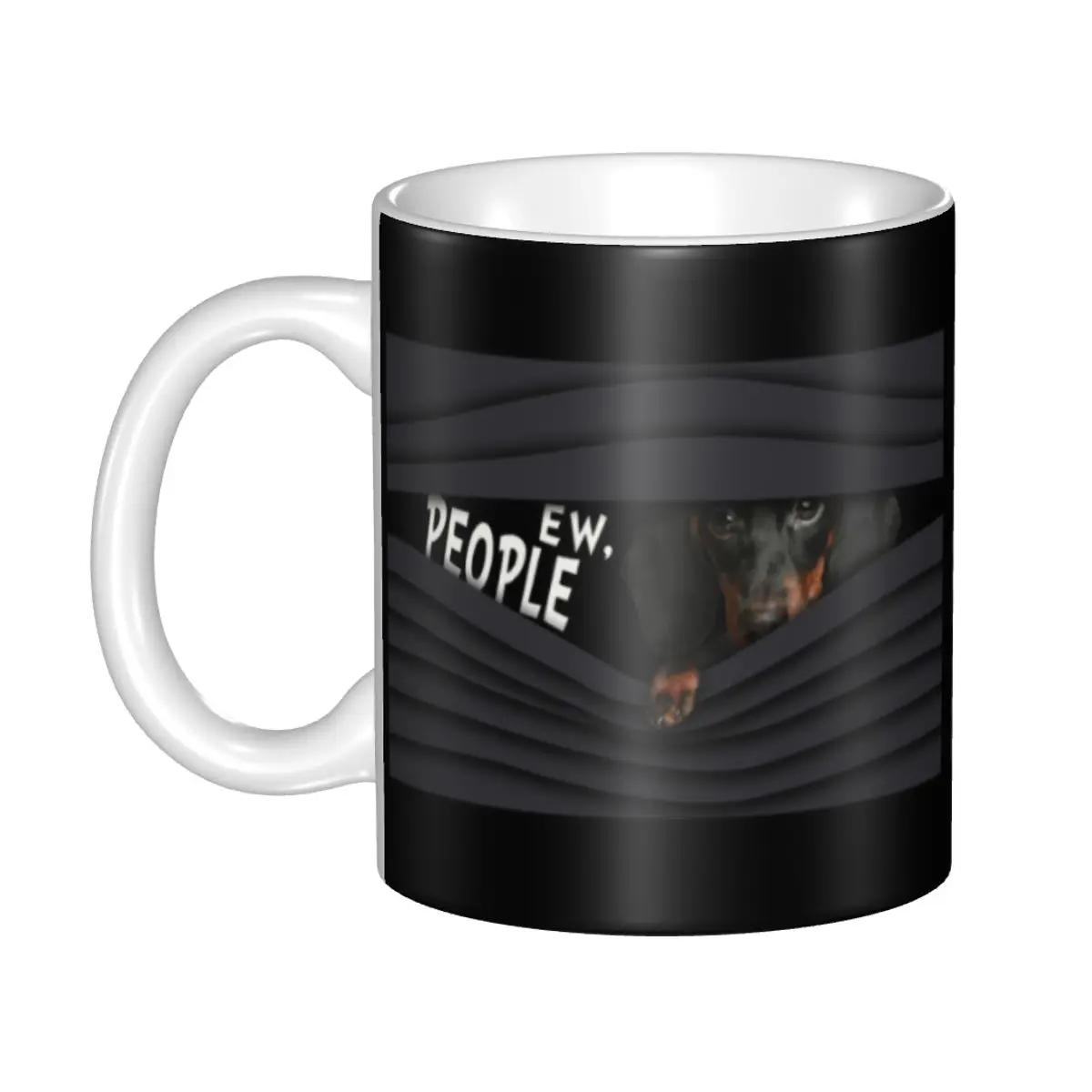 DIY Funny Dachshund Ceramic Mug Custom Wiener Badger Dog Coffee Cups Creative Gift
DIY Funny Dachshund Ceramic Mug Custom Wiener Badger Dog Coffee Cups Creative Gift