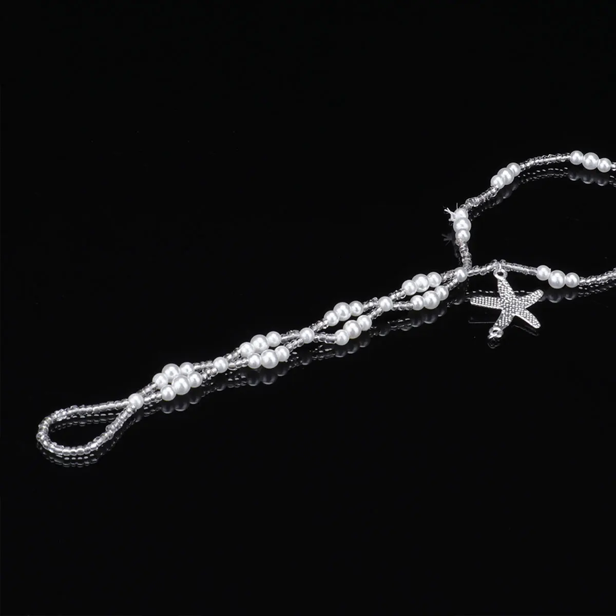 2Pcs Women Foot Jewelry Fashion Anklets with Imitation Pearl Sea Star Accent Chic Design for Daily Outgoing Prom Shopping
2Pcs Women Foot Jewelry Fashion Anklets with Imitation Pearl Sea Star Accent Chic Design for Daily Outgoing Prom Shopping