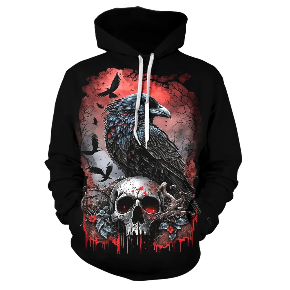 Men's Hooded Sweatshirts Men Skulls Novelty Hoodies Sweatshirts Fashion Unisex horror Hoody Oversized Hoodie Leisure New
Men's Hooded Sweatshirts Men Skulls Novelty Hoodies Sweatshirts Fashion Unisex horror Hoody Oversized Hoodie Leisure New