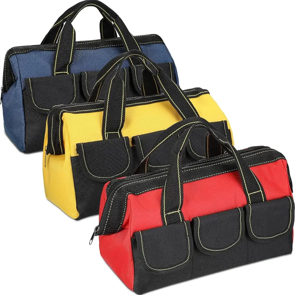 3 Pa Tool Bag For Men With Waterproof Hard Bottom, Heavy Duty Tool Bag Wide Mouth Tote For Various Instrument, Electrician
3 Pa Tool Bag For Men With Waterproof Hard Bottom, Heavy Duty Tool Bag Wide Mouth Tote For Various Instrument, Electrician