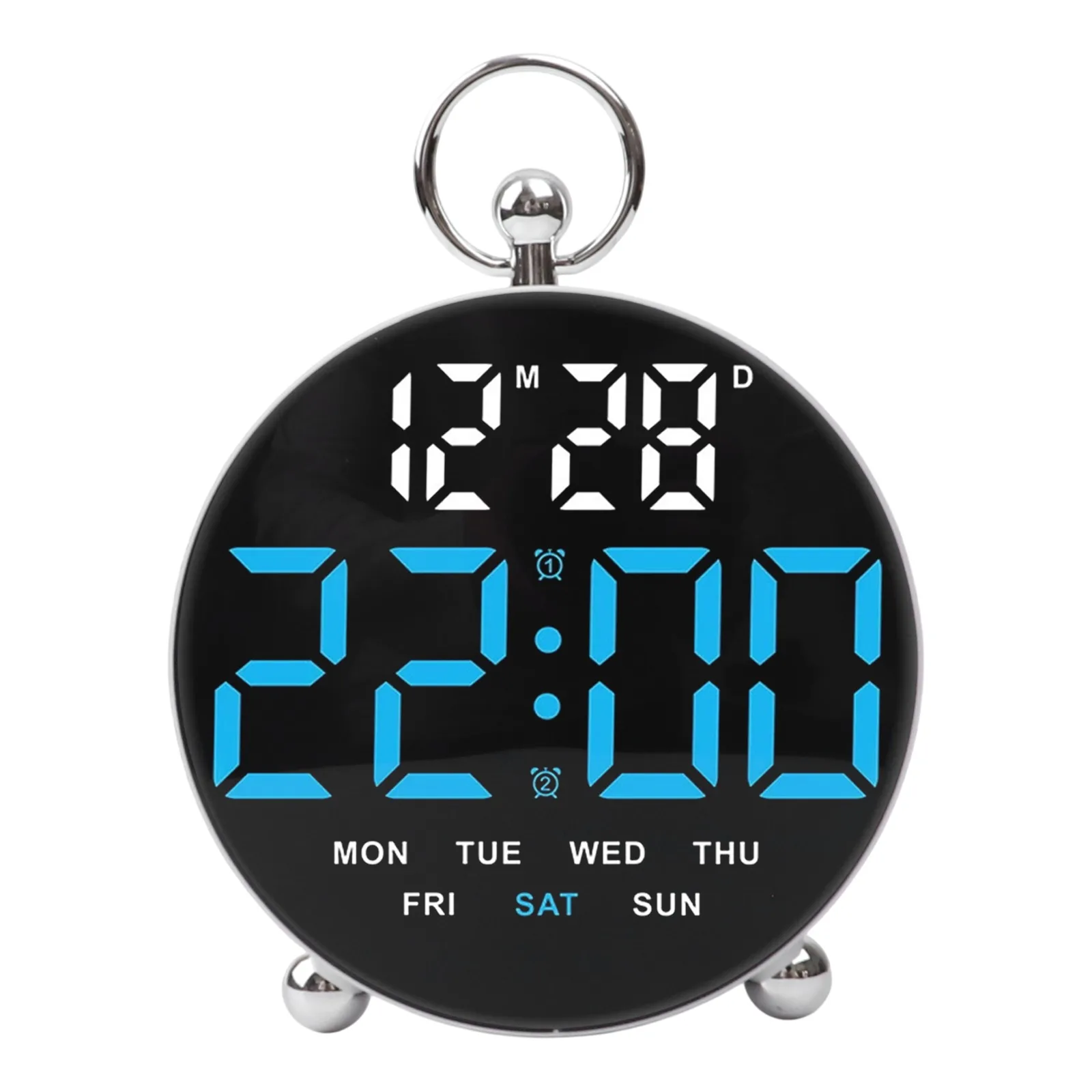 Brightness Control Digital LED Clock ABS Material Adjustable Brightness Adjustable Brightness Alarm Clock Night Reading
Brightness Control Digital LED Clock ABS Material Adjustable Brightness Adjustable Brightness Alarm Clock Night Reading