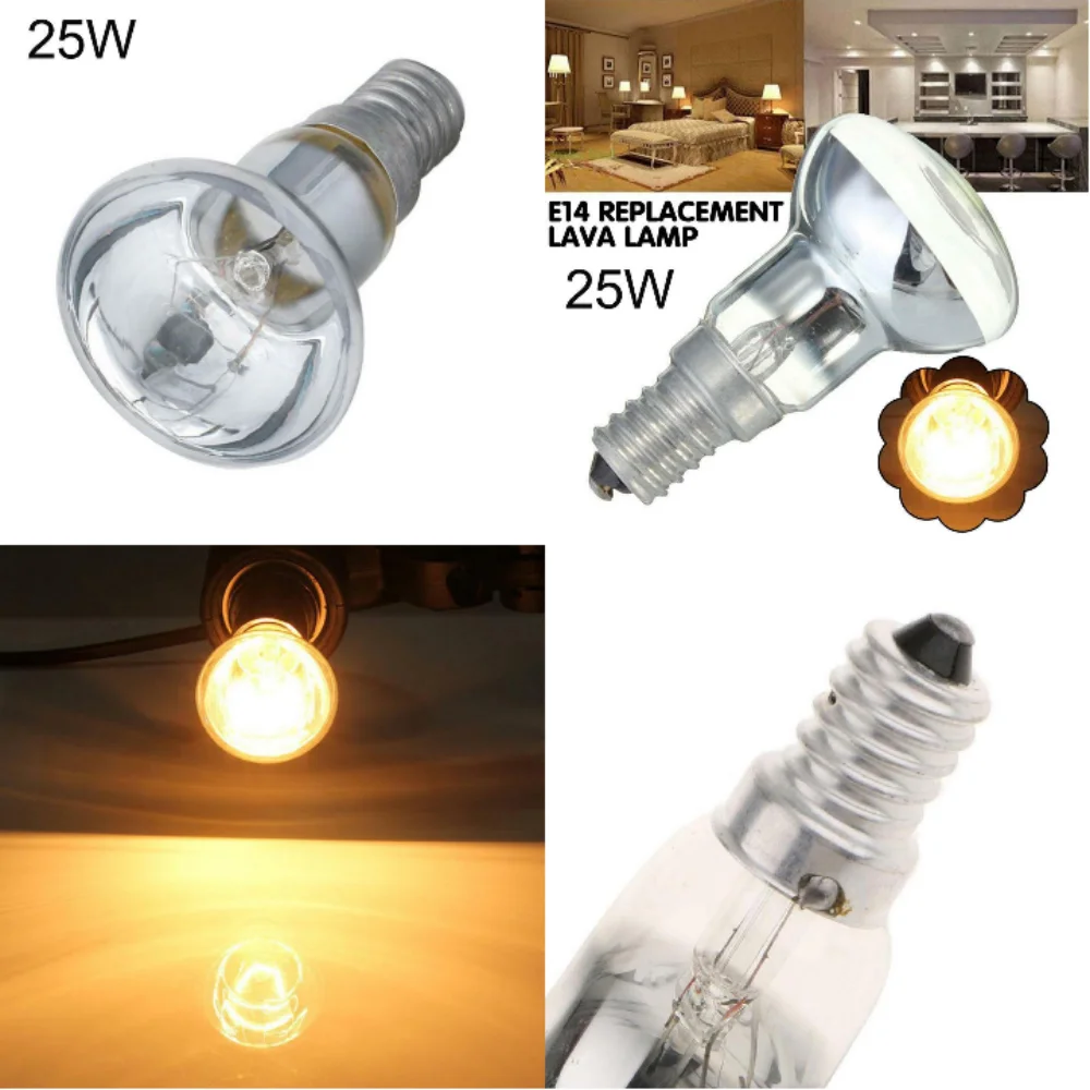 25W R39 Reflector Spotlight Lava Lamp Bulb SES E14 Base Replacement Lava Lamp Spotlight Screw Reflector Bulb Filament 1/2/3pcs
25W R39 Reflector Spotlight Lava Lamp Bulb SES E14 Base Replacement Lava Lamp Spotlight Screw Reflector Bulb Filament 1/2/3pcs