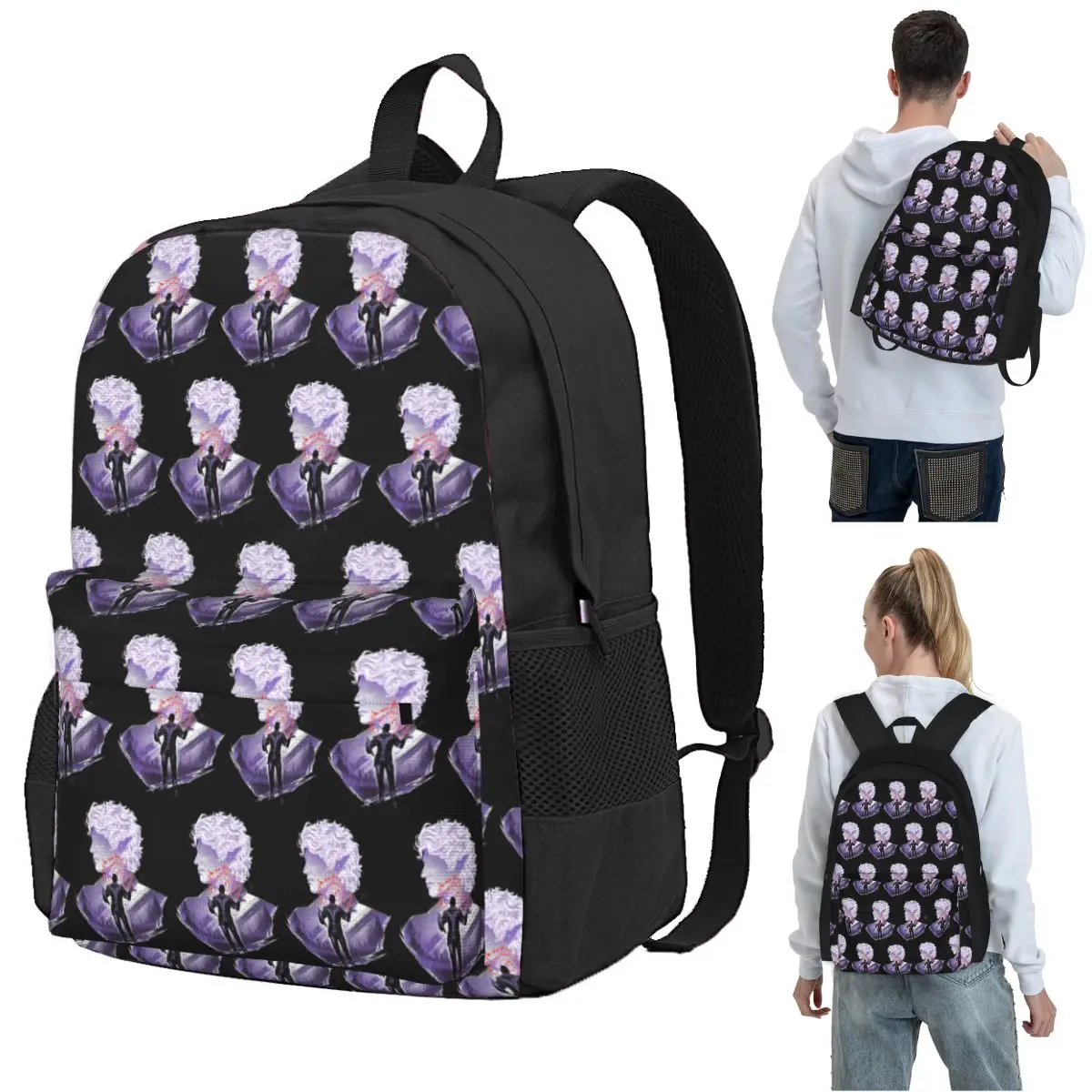 Astarion - High Elven Vampire Silhouette Backpack Student BookBag Children School Bag Computer Shoulder Bags for Boys Girls
Astarion - High Elven Vampire Silhouette Backpack Student BookBag Children School Bag Computer Shoulder Bags for Boys Girls