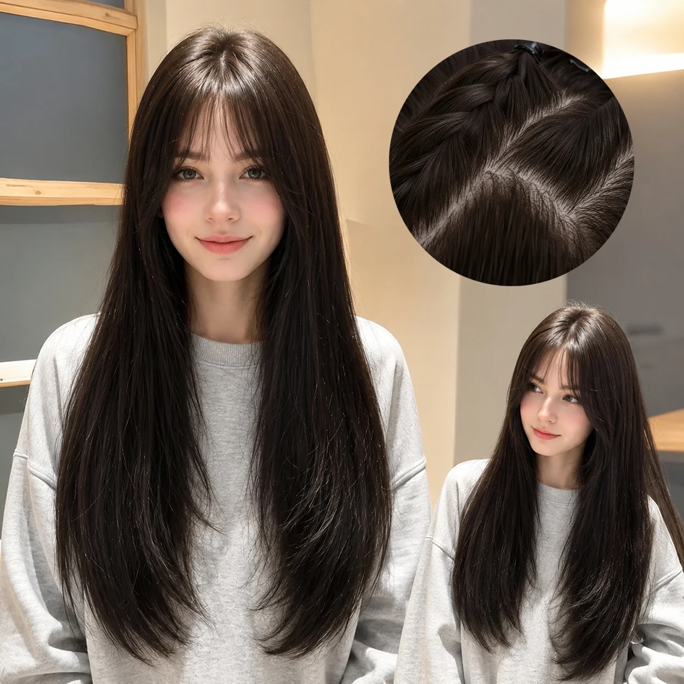 Silk Top Human Hair Wig 6x6 Natural Straight RealVirgin European Human Hair Glueless Wig for Women Soft Breathable Elastic Net
Silk Top Human Hair Wig 6x6 Natural Straight RealVirgin European Human Hair Glueless Wig for Women Soft Breathable Elastic Net