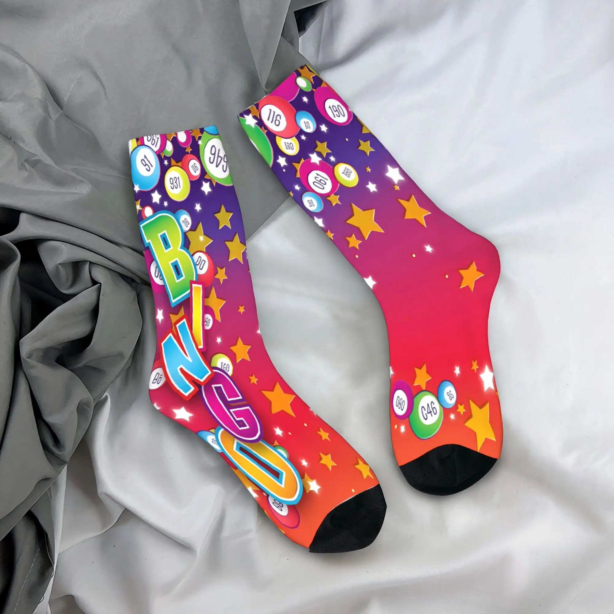 Мужские носки Bingo Balls Stockings, теплые, мягкие, модные, зимние, для велоспорта, противоскользящие, с графическим рисунком, подарок
Мужские носки Bingo Balls Stockings, теплые, мягкие, модные, зимние, для велоспорта, противоскользящие, с графическим рисунком, подарок