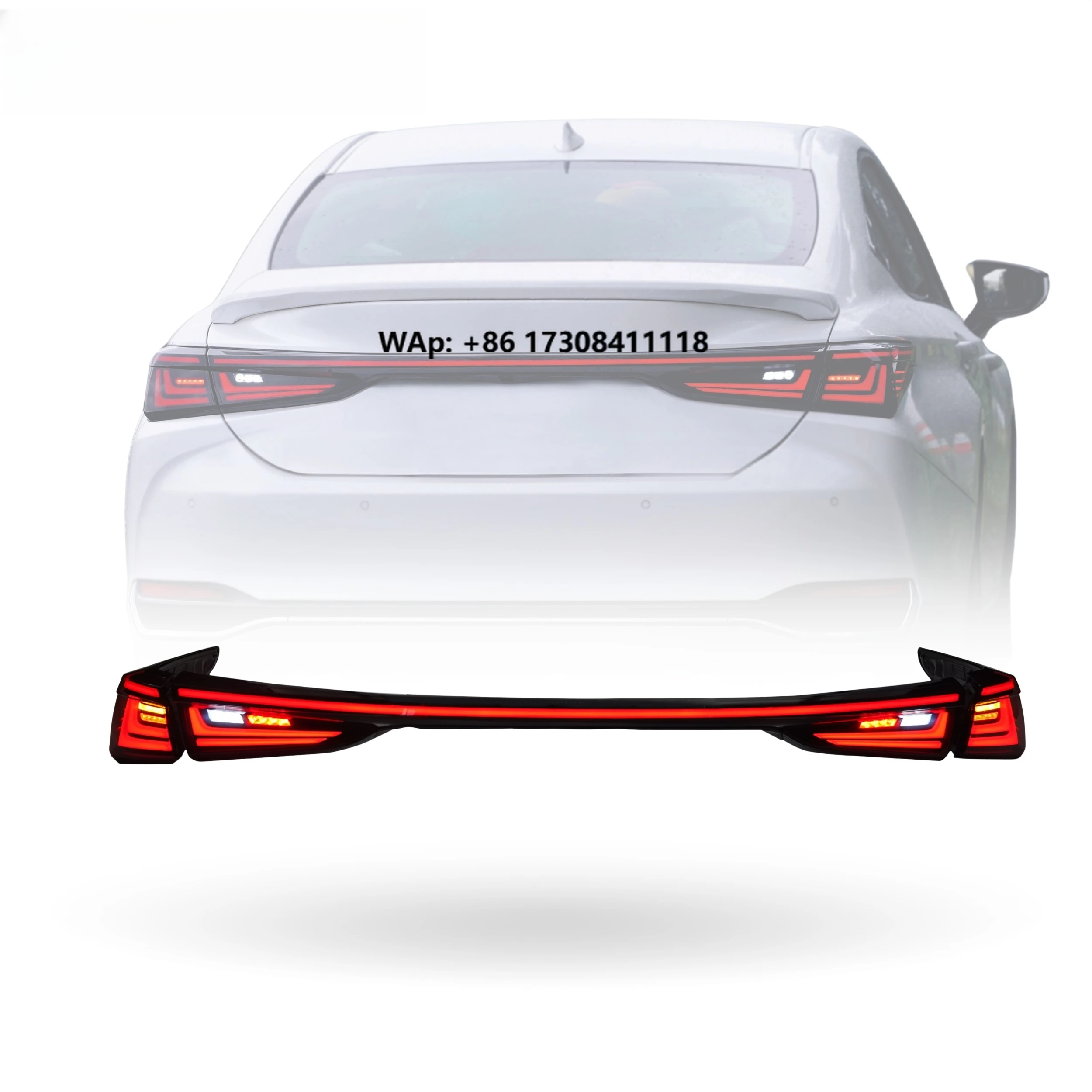 Upgrade New Product Car LED Tail Light Lamp for ES ES200 ES300h 2018-2024 Running Water Tail Lamp Turn Signal Assembly
Upgrade New Product Car LED Tail Light Lamp for ES ES200 ES300h 2018-2024 Running Water Tail Lamp Turn Signal Assembly