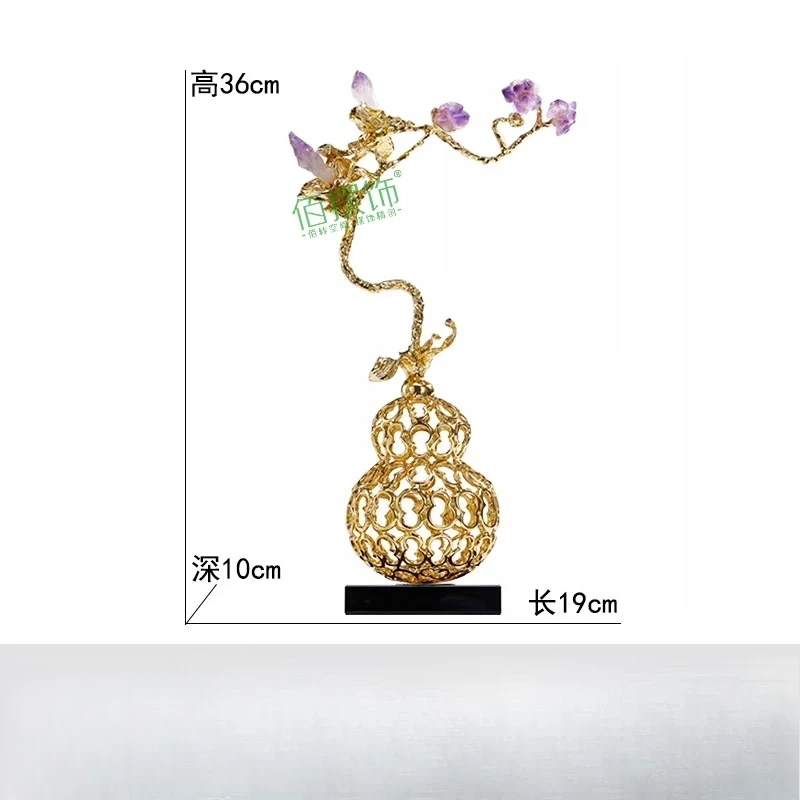 Factory Direct 2026 Top RatedMoving to a new home, crystal gourd ornaments, light luxury, high-end living room, TV cabinet, entr
Factory Direct 2026 Top RatedMoving to a new home, crystal gourd ornaments, light luxury, high-end living room, TV cabinet, entr