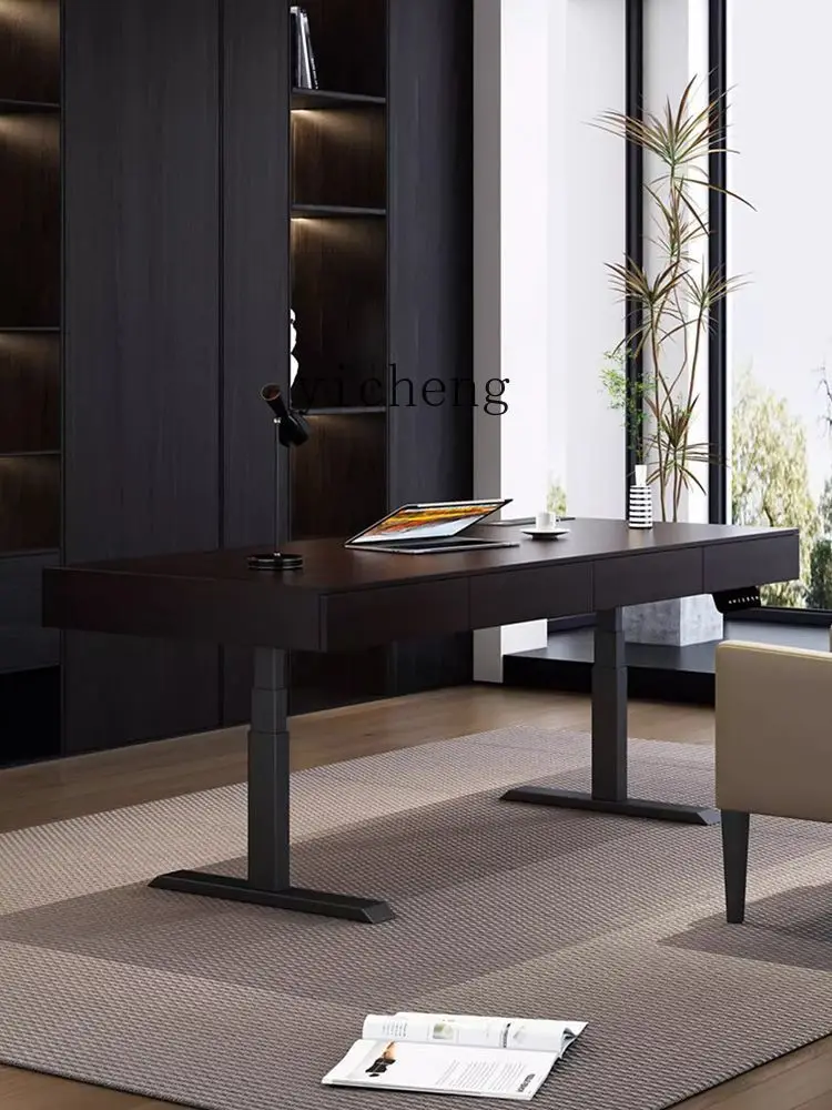 L1 solid wood electric lifting computer desk with drawers desk household lifting table legs
L1 solid wood electric lifting computer desk with drawers desk household lifting table legs