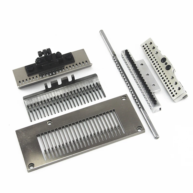 22-Position Multi-Needle Bar Set w/ Presser Feet/Needles/Loopers | 3/16" (4.76mm) for Drapery & Tape Sewers
22-Position Multi-Needle Bar Set w/ Presser Feet/Needles/Loopers | 3/16" (4.76mm) for Drapery & Tape Sewers