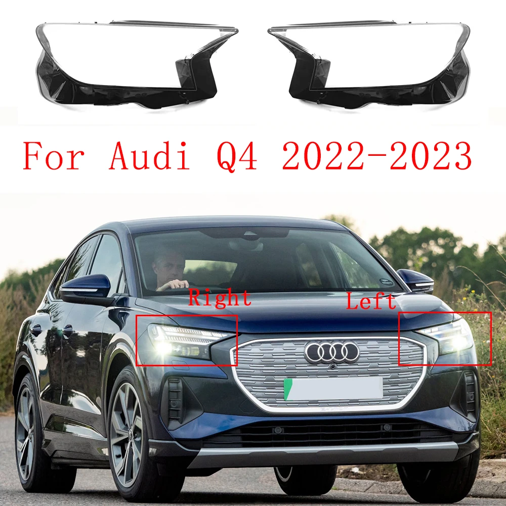 Car Headlight Glass Cover For Audi Q4 2022-2023 Left/Right PVC Headlight Shell Plexiglass Lens Replace Lampshade Car Accessories
Car Headlight Glass Cover For Audi Q4 2022-2023 Left/Right PVC Headlight Shell Plexiglass Lens Replace Lampshade Car Accessories