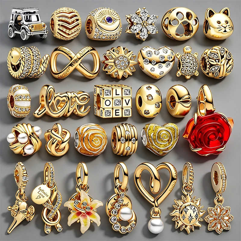 2026 Sparkling Gold Stones & Enamel Clip Rose in Bloom Forever & Always Infinity Charm Beads Fit Original Bracelets DIY Jewelry
2026 Sparkling Gold Stones & Enamel Clip Rose in Bloom Forever & Always Infinity Charm Beads Fit Original Bracelets DIY Jewelry