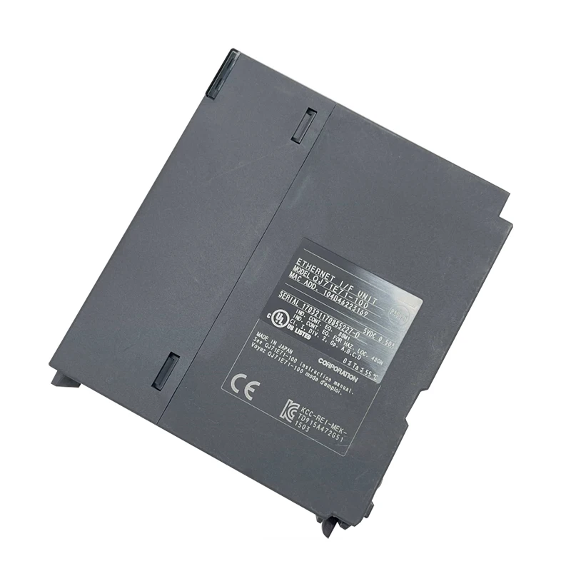 Brand New QJ71E71-100 Ethernet Module Original PLC Controller with Technical Support for Spot Stock Products
Brand New QJ71E71-100 Ethernet Module Original PLC Controller with Technical Support for Spot Stock Products