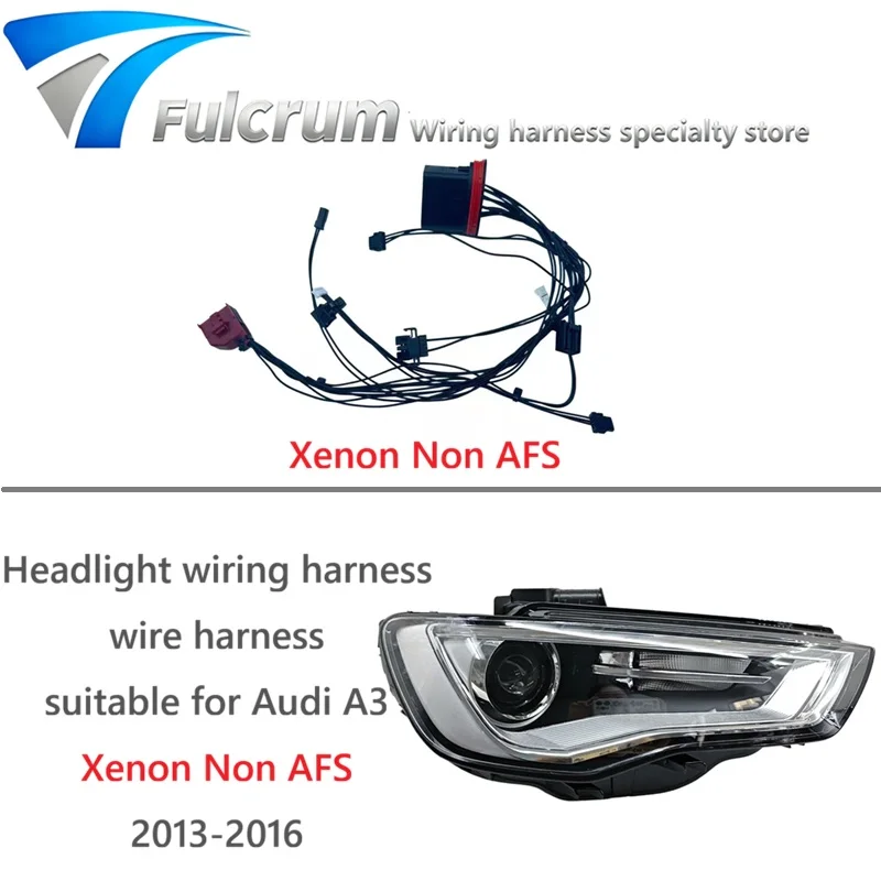Headlight wiring harness Suitable for Audi A3 2013-2016 Xenon headlight internal wire harness plug non AFS
Headlight wiring harness Suitable for Audi A3 2013-2016 Xenon headlight internal wire harness plug non AFS