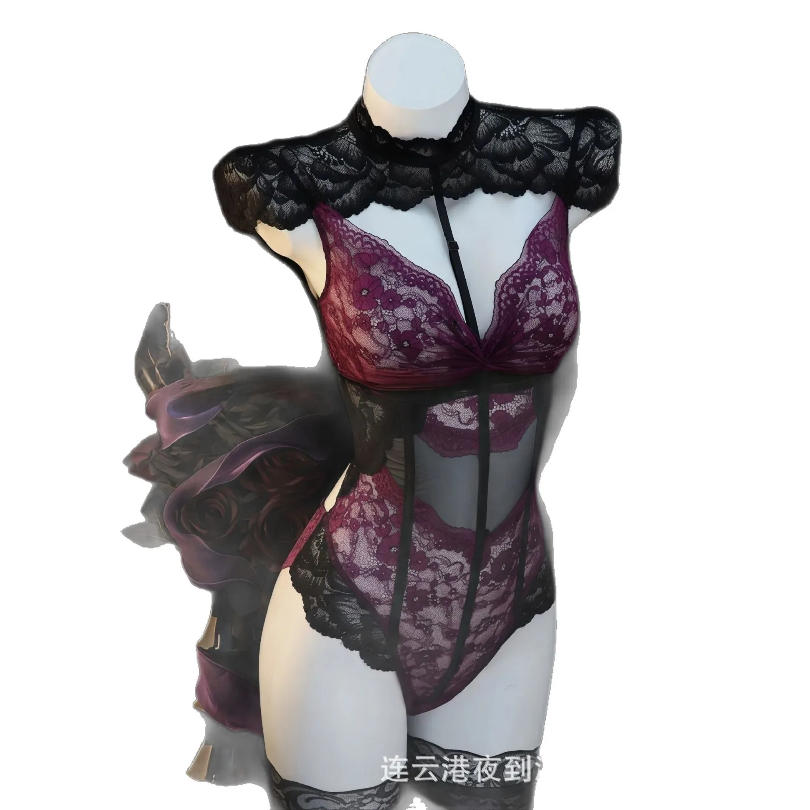 Deeply Seductive French-style Pure Desire Bodysuits Mature Lady Lace Temptation See-through Outfit Sexy Uniform Bodysuits VH43
Deeply Seductive French-style Pure Desire Bodysuits Mature Lady Lace Temptation See-through Outfit Sexy Uniform Bodysuits VH43