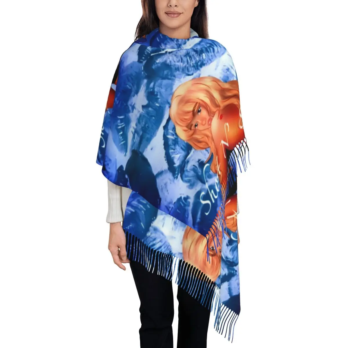 Sabrina Carpenter Singer шаль для женщин зимний длинный мягкий шарф короткий и милый шейный платок шарфы с кисточками
Sabrina Carpenter Singer шаль для женщин зимний длинный мягкий шарф короткий и милый шейный платок шарфы с кисточками