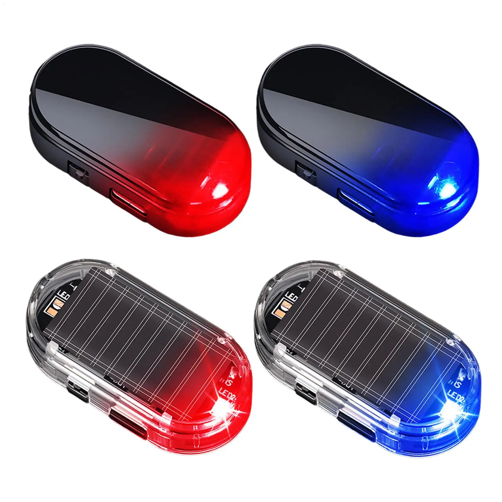 Solar Powered Car Alarm Light Automotive LED Warning Lamp Simulated Alarm Anti-Theft LED Flashing Security Light for Interior
Solar Powered Car Alarm Light Automotive LED Warning Lamp Simulated Alarm Anti-Theft LED Flashing Security Light for Interior
