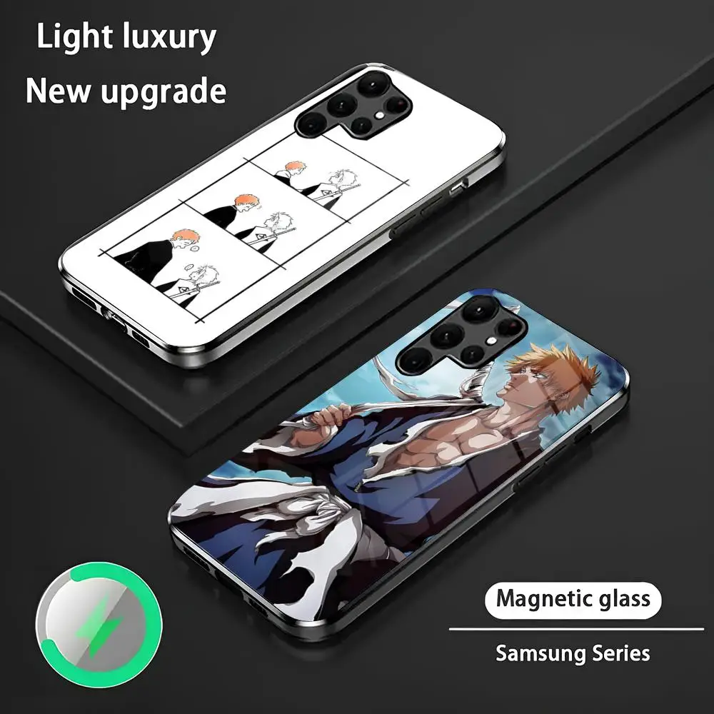 Cool Anime Bleach Lchigo Phone Case S24 Ultra Cases Celulares For Samsung S24 S23 S22 S21 S20 Plus Ultra Note20 Glass Magnetic
Cool Anime Bleach Lchigo Phone Case S24 Ultra Cases Celulares For Samsung S24 S23 S22 S21 S20 Plus Ultra Note20 Glass Magnetic