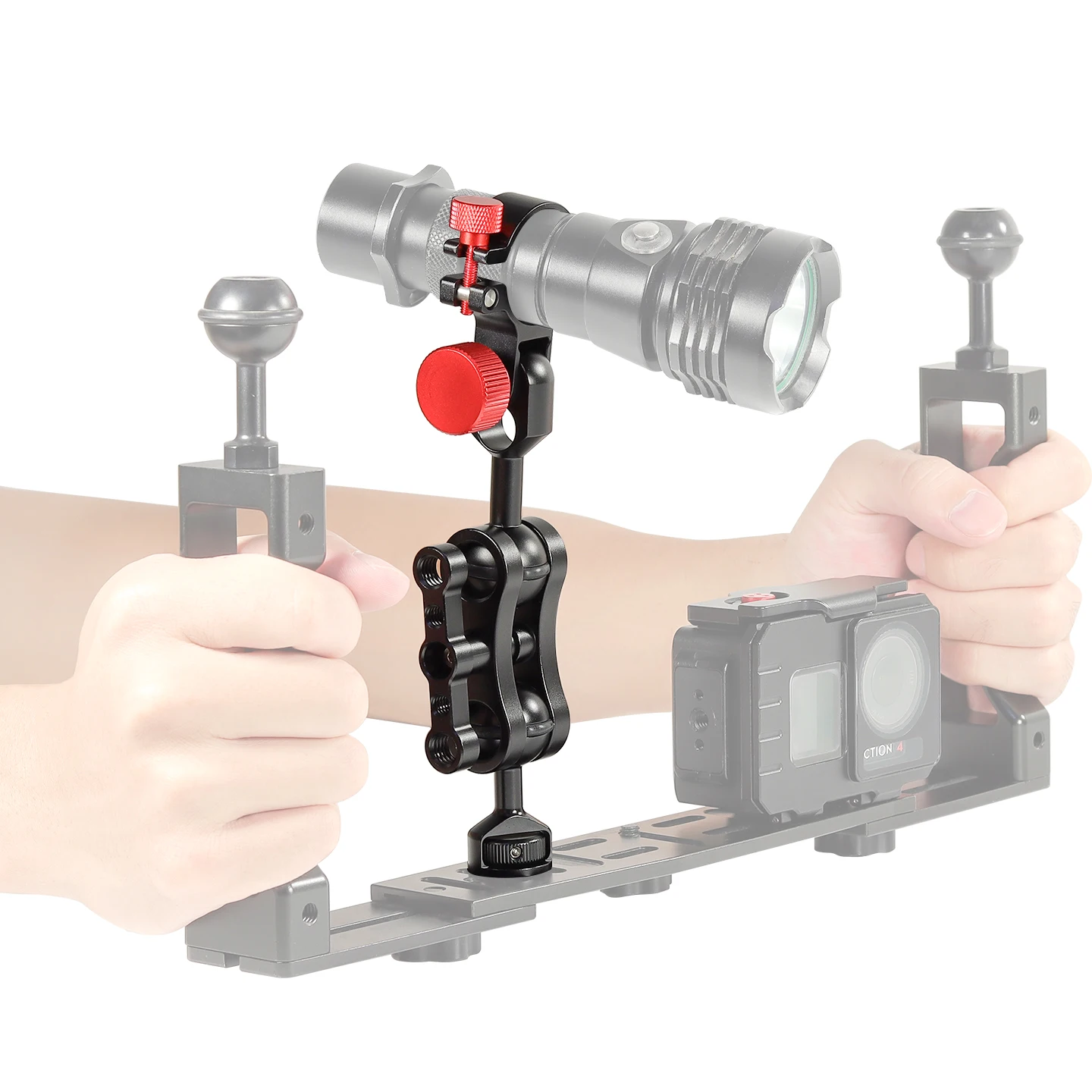 Крепление для дайвинга из алюминиевого сплава с 1-дюймовым адаптерным зажимом YS с шаровой головкой для вспышки 30-32 мм, аксессуары для подводных зеркальных камер, фотоаппаратов
Крепление для дайвинга из алюминиевого сплава с 1-дюймовым адаптерным зажимом YS с шаровой головкой для вспышки 30-32 мм, аксессуары для подводных зеркальных камер, фотоаппаратов