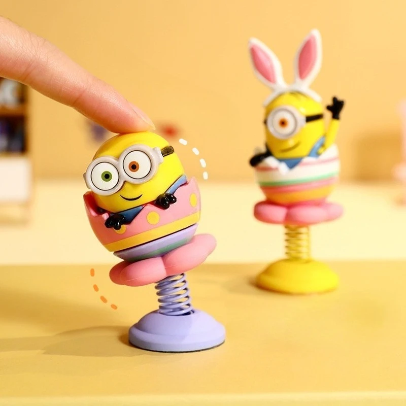 Cartoon Minions Kawaii Creative Dashboard Shaking Wobble Toy Cute Automotive Desktop Decorative Ornaments Gift
Cartoon Minions Kawaii Creative Dashboard Shaking Wobble Toy Cute Automotive Desktop Decorative Ornaments Gift