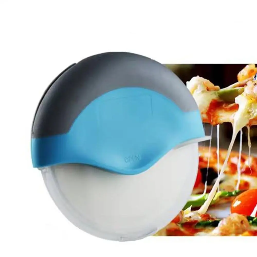 Round Pizza Cutter Stainless Steel Effortless Pizza Wheel Cutter Easy Grip Ergonomic Handle Rotating Pizza Cutting Slicer
Round Pizza Cutter Stainless Steel Effortless Pizza Wheel Cutter Easy Grip Ergonomic Handle Rotating Pizza Cutting Slicer