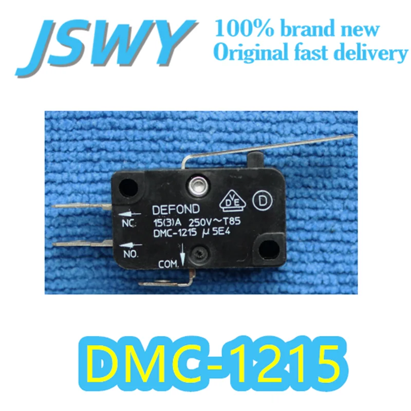(10/50 pieces) DMC-1215 Micro Switch 2-pin Normally Open Genuine In Steock Electronic Fast Shipping 
(10/50 pieces) DMC-1215 Micro Switch 2-pin Normally Open Genuine In Steock Electronic Fast Shipping